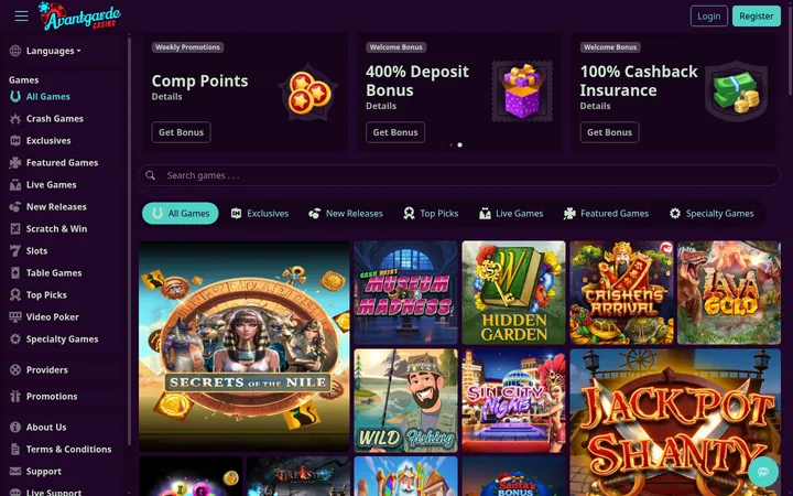 Avantgarde Casino
